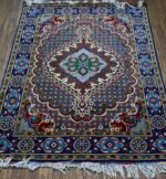 5x7 Handmade Turkmen Double Knot Rug